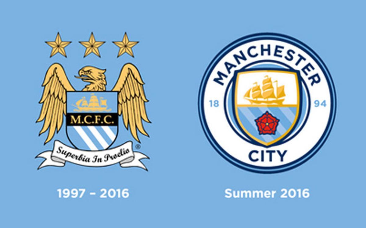 Manchester City giới thiệu escudo mới của mình